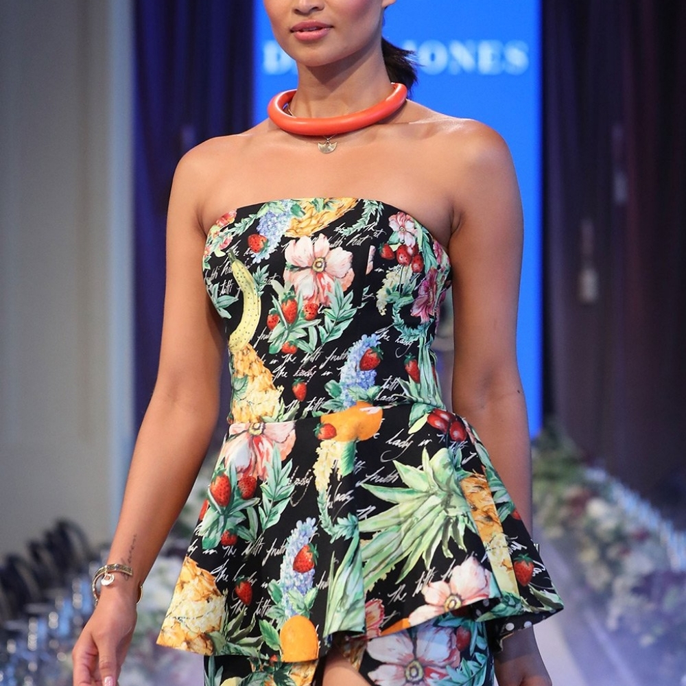 Camilla Call me Carmen peplum top